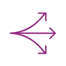 three-arrows-icon-violet-500x500-nl Drie pijlen pictogram violet