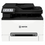 Xerox® ZC364 kleurenmultifunctionele printer Vooraanzicht van de Xerox® ZC364 kantoorprinter